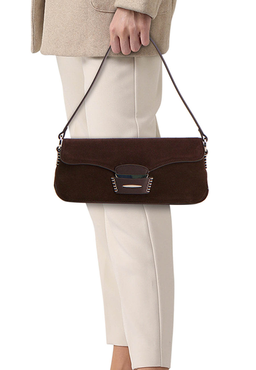 Sac à bandoulière - brun - MANGO