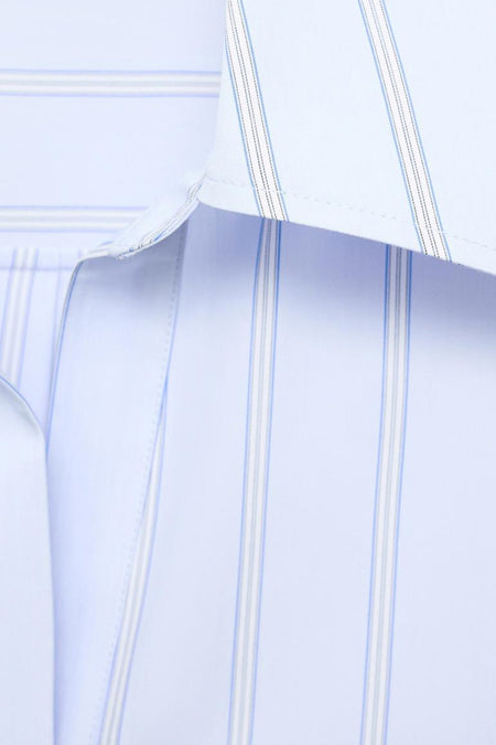 Chemise à manches longues - Bleu
