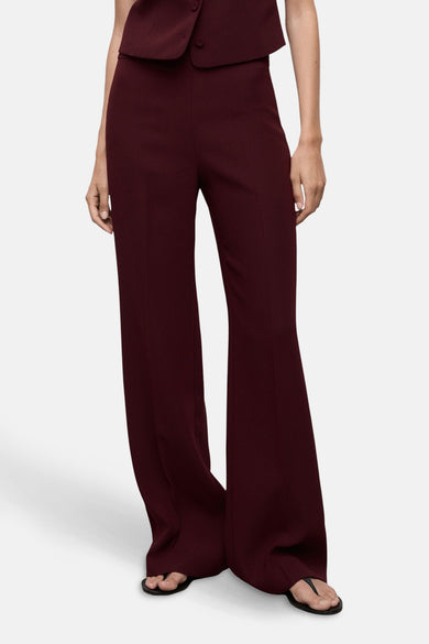 Pantalon de costume - bordeaux