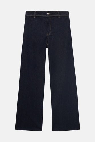 CATHERIN - dark blue denim - MANGO