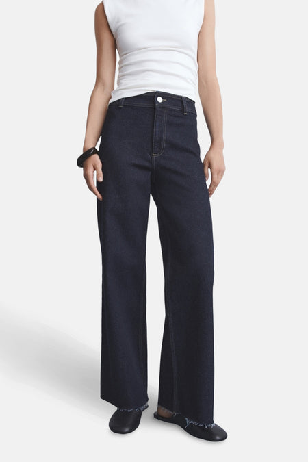 CATHERIN - dark blue denim