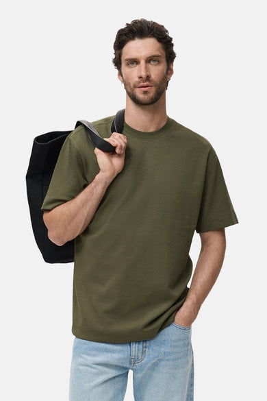 T-shirt (korte mouwen) Bruin - MANGO