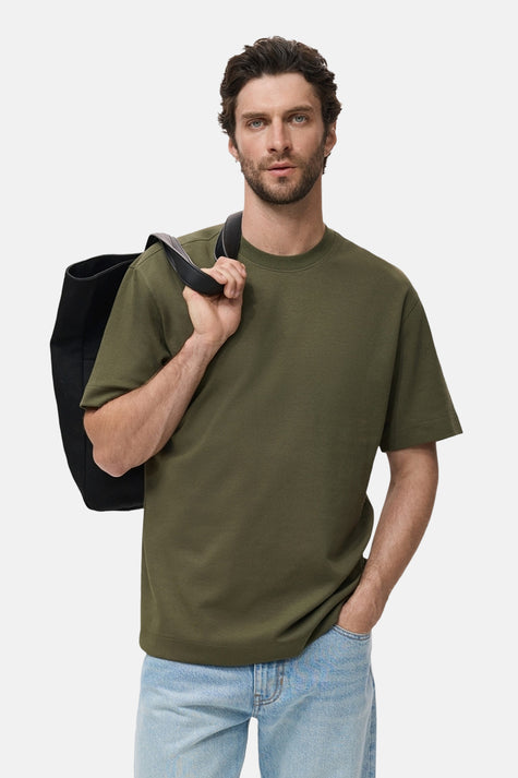 T-shirt (korte mouwen) Bruin - MANGO