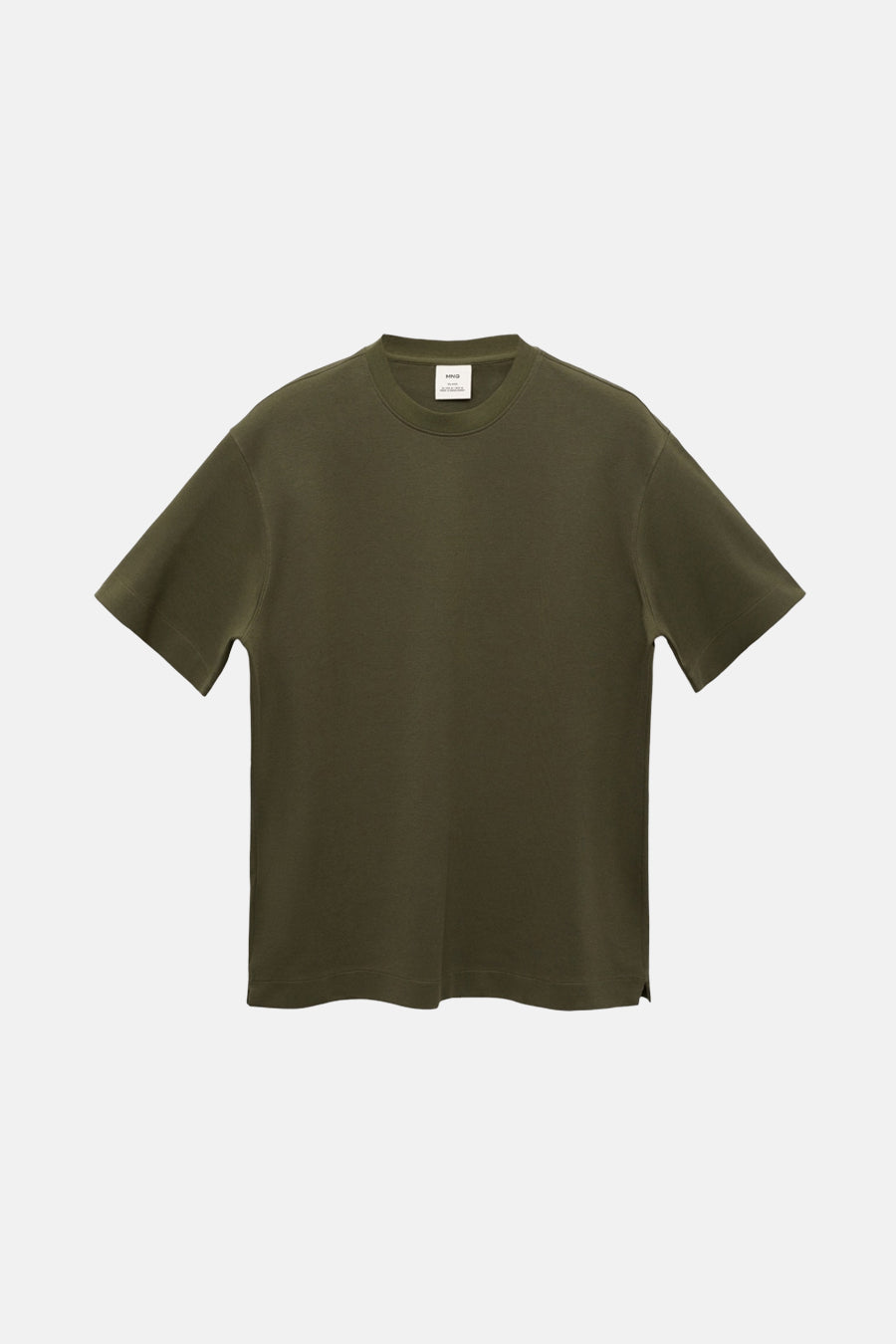 T-shirt à manches courtes - kahki - MANGO