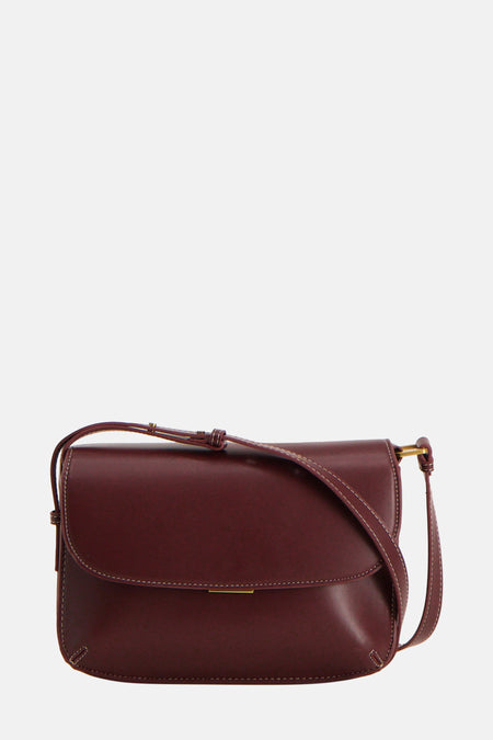 Handtas bordeaux - MANGO