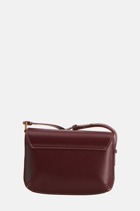 Handtas bordeaux - MANGO