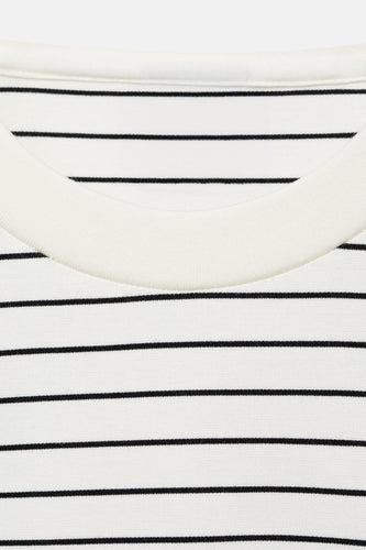 T-shirt à manches longues - Blanc - MANGO