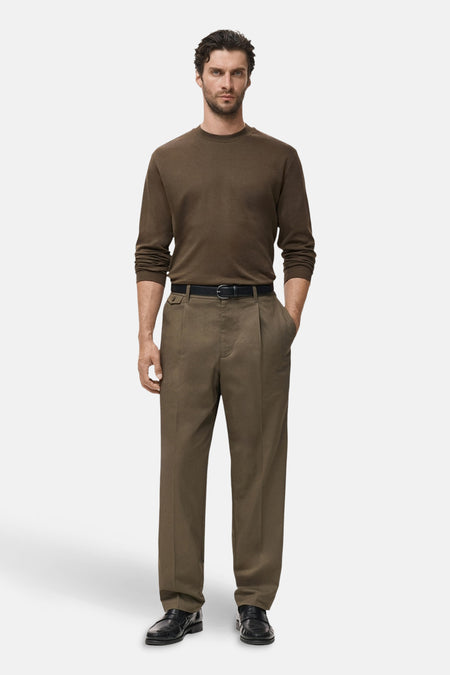 T-shirt met lange mouwen - khaki