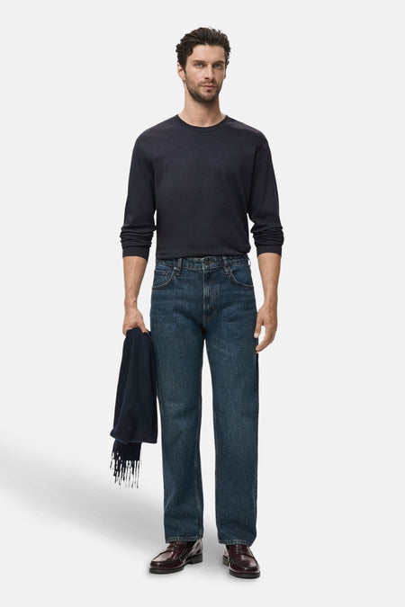 T-shirt met lange mouwen - Zwart