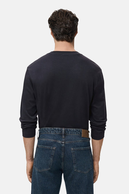 T-shirt met lange mouwen - Zwart