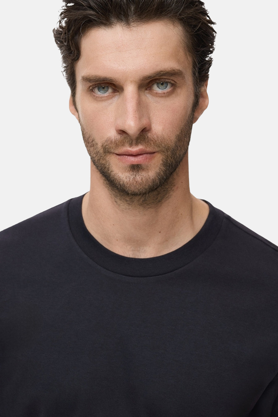 T-shirt met lange mouwen - Zwart - MANGO - 4