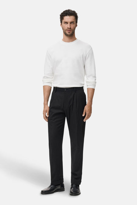 T-shirt met lange mouwen - wit