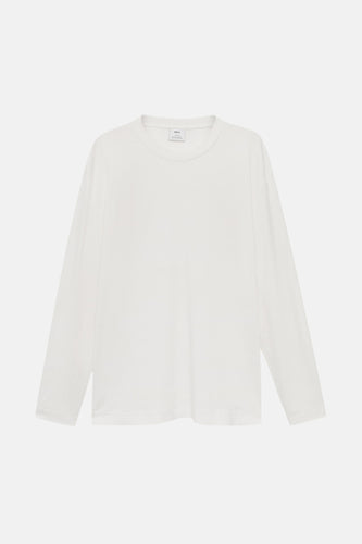 T-shirt met lange mouwen - wit - MANGO - 5