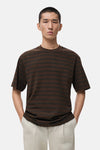 T-shirt met korte mouwen - Bruin