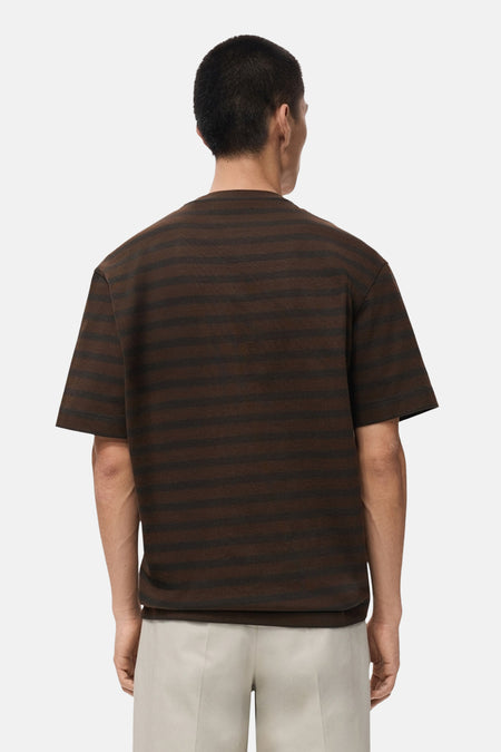 T-shirt met korte mouwen - Bruin