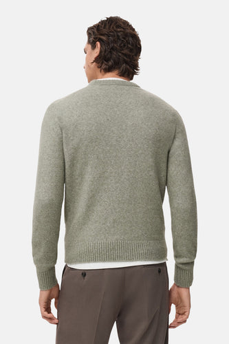 Trui met ronde hals groen - MANGO - MANGO - 7