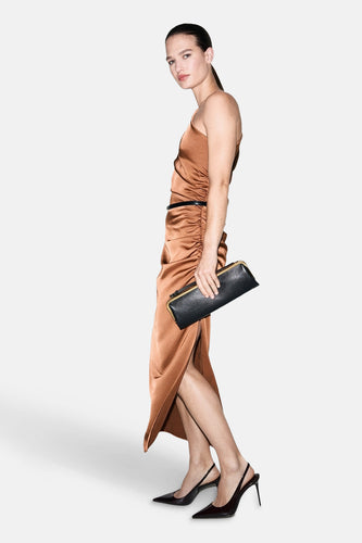 Robe - brun - MANGO - 5