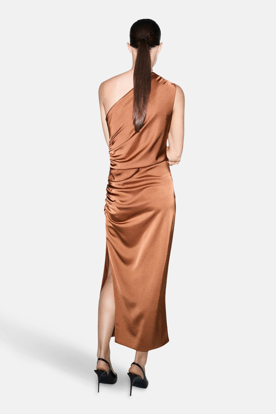 Robe - brun - MANGO - 3