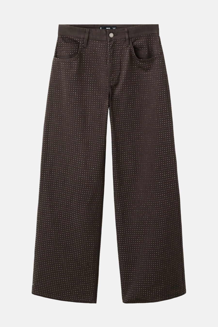 Jeans coloré brun - MANGO