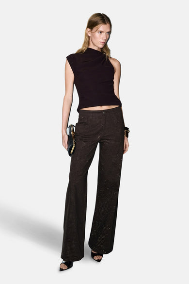 Colored jeans - bruin