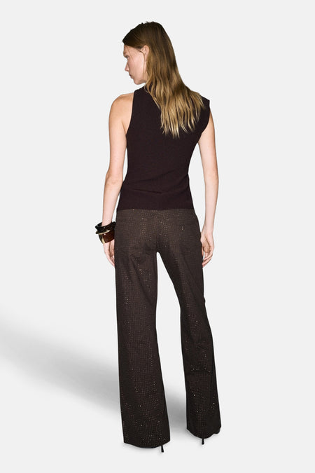 Colored jeans bruin - MANGO