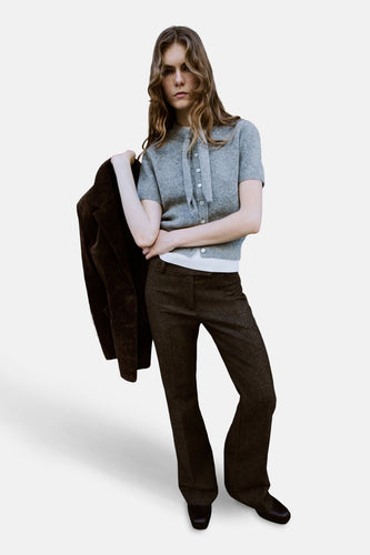 Gilet - gris - MANGO