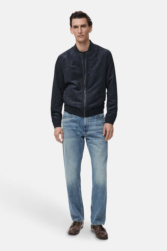 Korte jas - blauw - MANGO