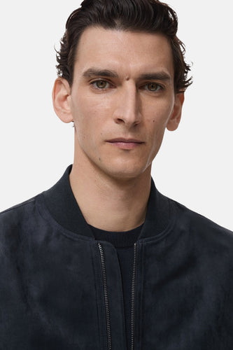 Korte jas - blauw - MANGO