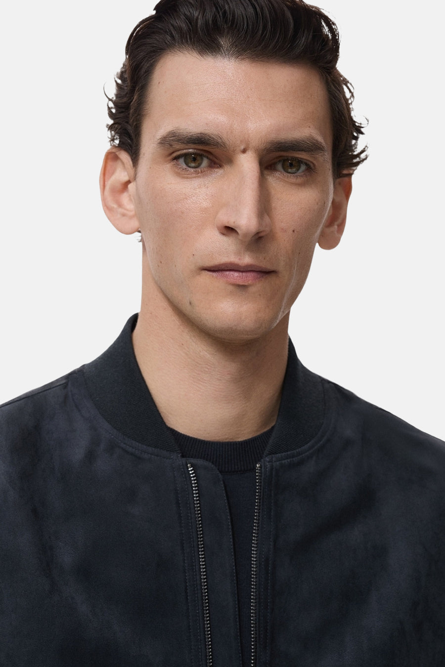 Korte jas - blauw - MANGO