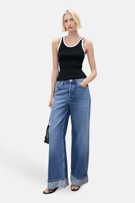 Tanktop Zwart - MANGO