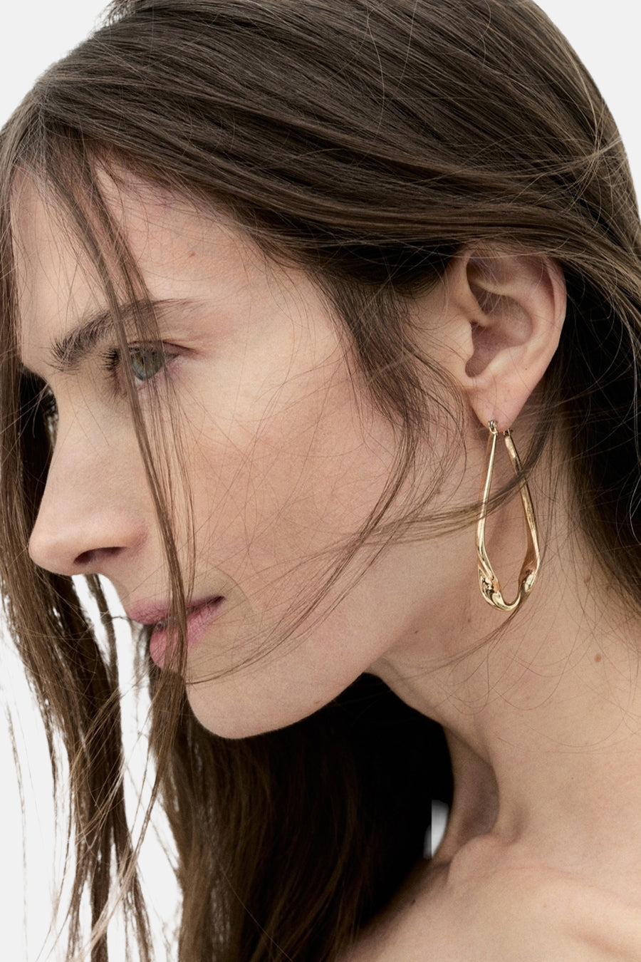 Oorring goud - MANGO - MANGO