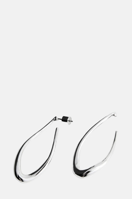 Oorring zilver - MANGO