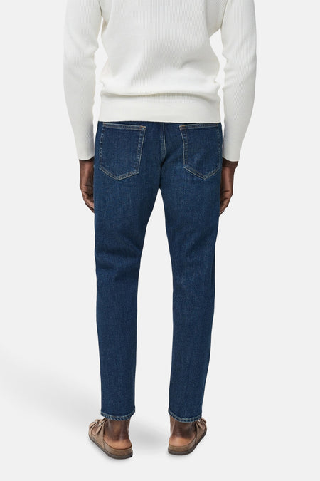 Jeans slim Dark blue denim - MANGO