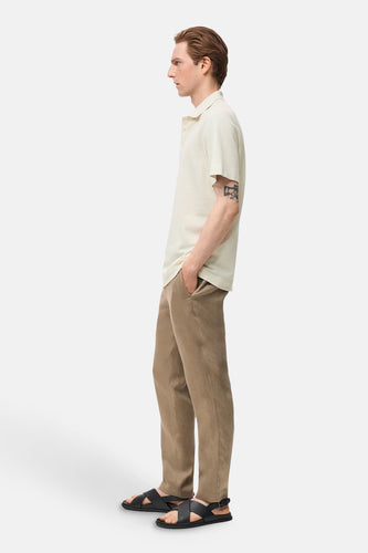 Polo met korte mouwen - ecru - MANGO