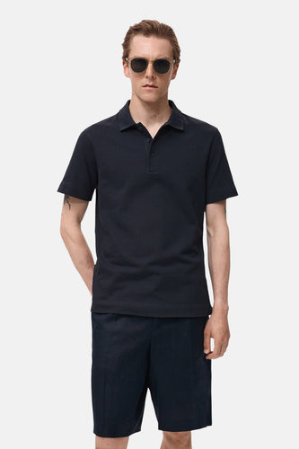 Polo met korte mouwen - Donkerblauw