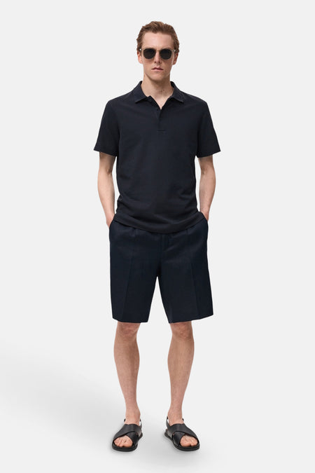 Polo met korte mouwen - Donkerblauw