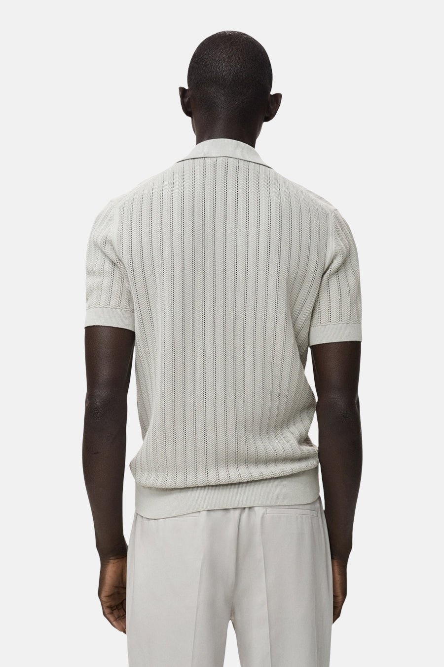 Polo met korte mouwen - Grijs - MANGO