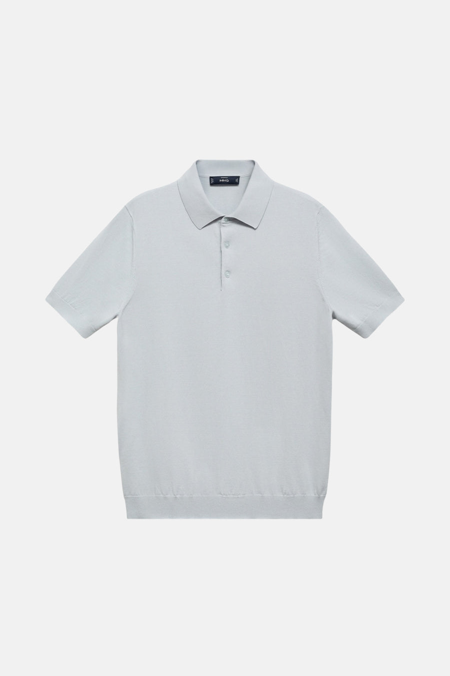 Polo met korte mouwen - Lichtblauw - MANGO