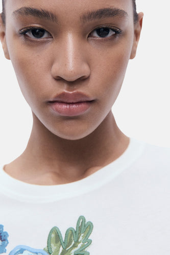 T-shirt (manches courtes) multicolore - MANGO - MANGO - 5