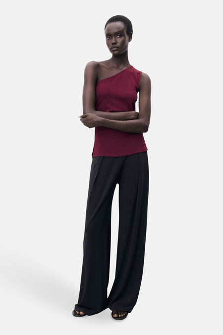 Top (zonder mouwen) Bordeaux - MANGO