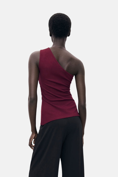 Top (zonder mouwen) Bordeaux - MANGO