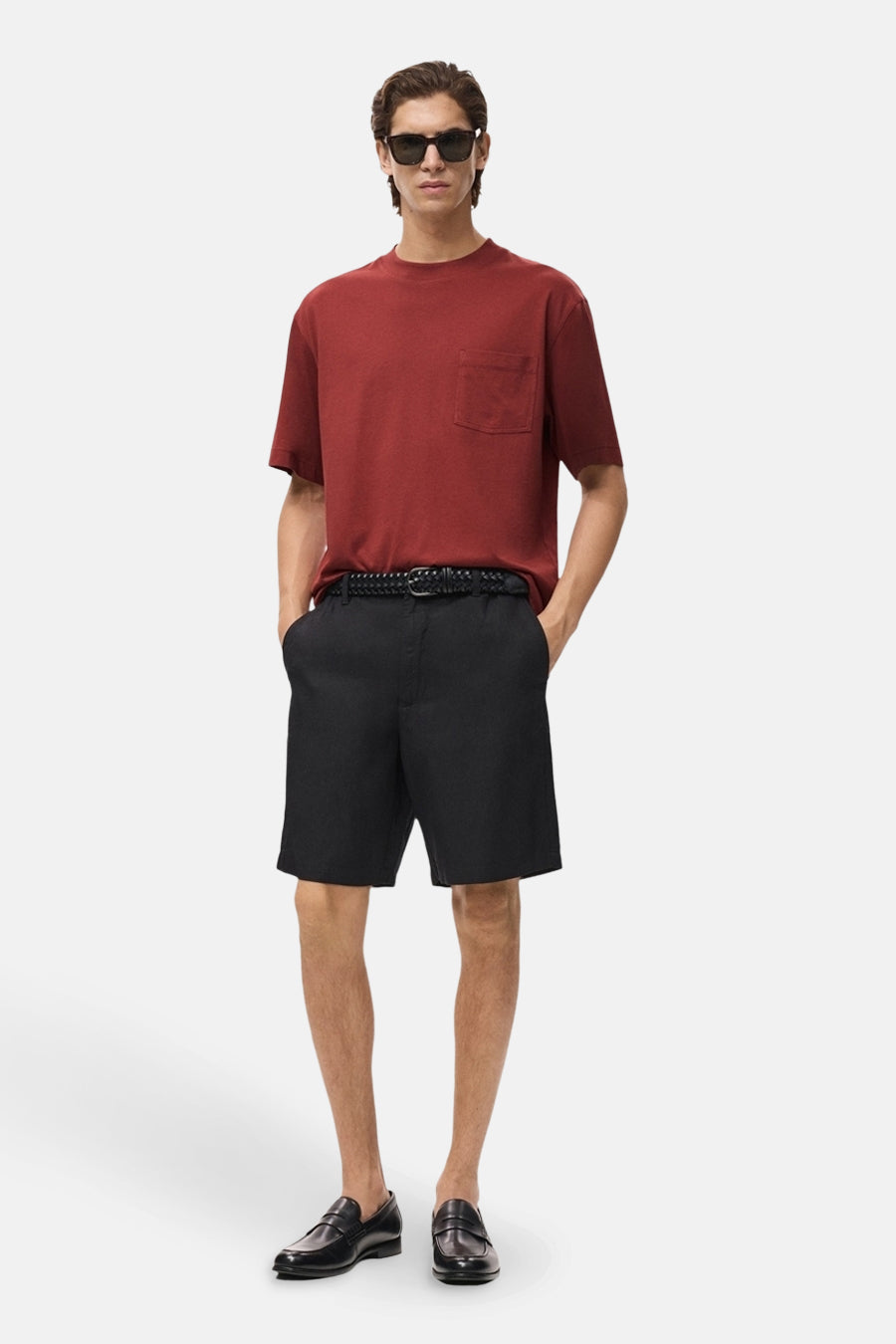 T-shirt met korte mouwen - rood - MANGO