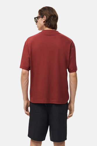 T-shirt met korte mouwen - rood - MANGO