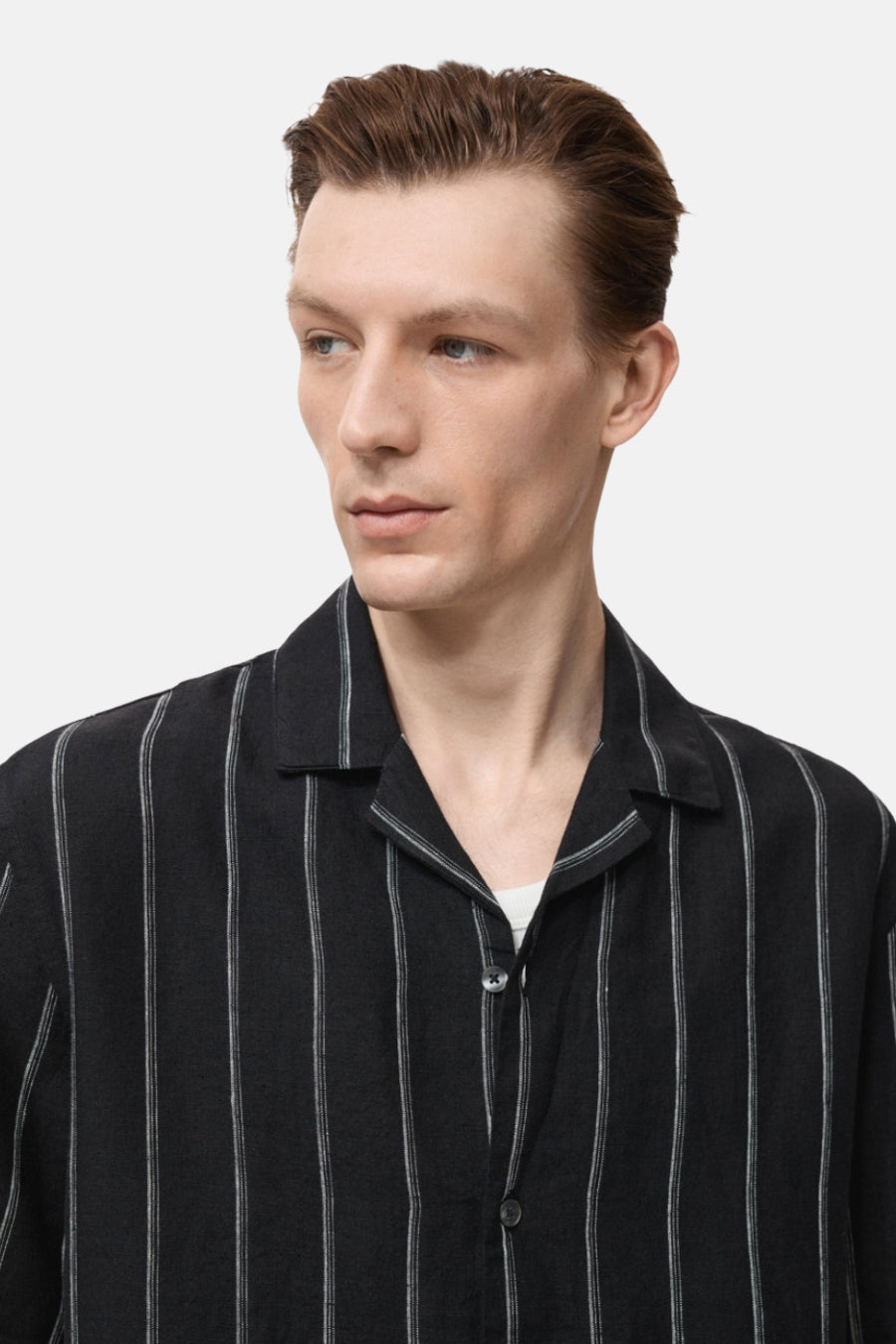 Hemd met korte mouwen - zwart - MANGO