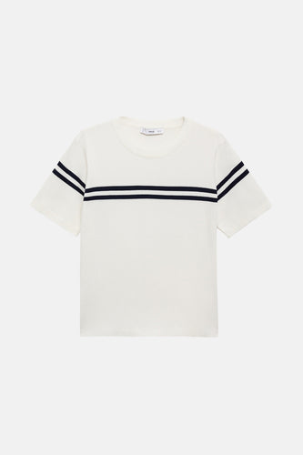 T-shirt met korte mouwen - Wit - MANGO