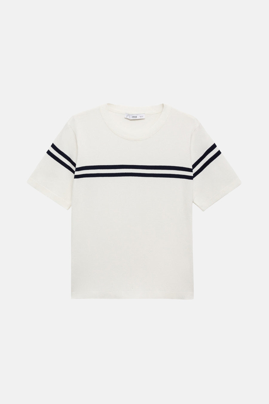 T-shirt met korte mouwen - Wit - MANGO