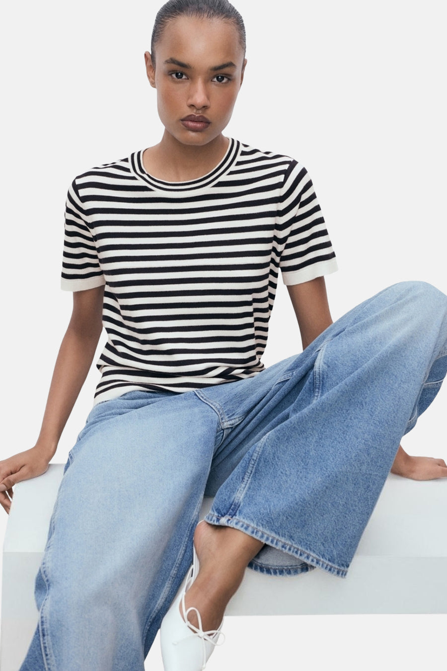 T-shirt met korte mouwen - multicolor - MANGO