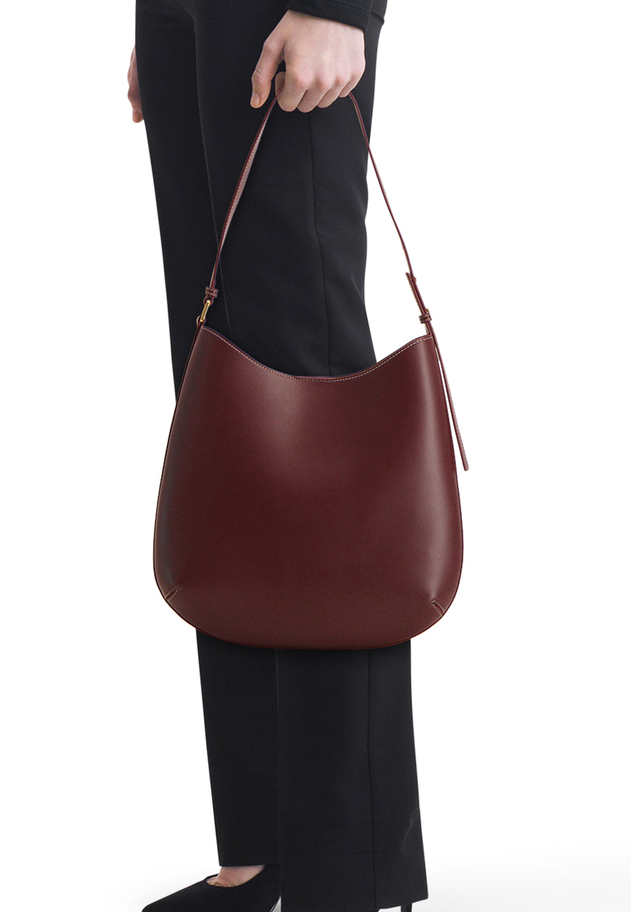 Schoudertas - bordeaux - MANGO