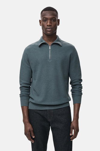 Pull met rolkraag - Blauw - MANGO