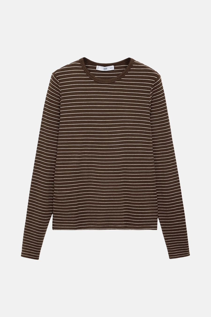 T-shirt met korte mouwen - Bruin - MANGO - 5